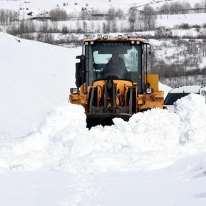 Bitliste kar yağışı; kapanan 75 yoldan 24ü açıldı