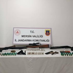 Mersinde silah kaçakçığı operasyonu: 4 gözaltı