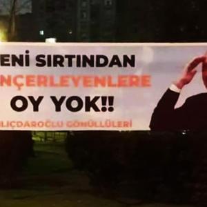Kılıçdaroğlu afişlerini kim astı