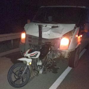 Gaziantepte, kamyonetin çarptığı motosikletli öldü