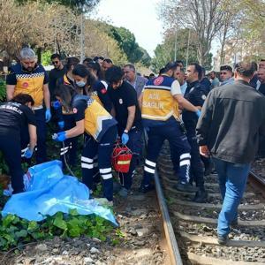 Manisada yolcu treninin çarptığı kadın öldü