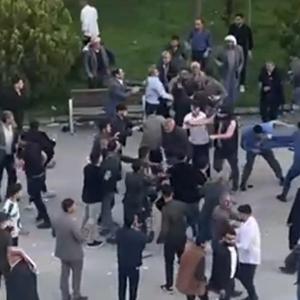 Şanlıurfa’da 15 kişinin gözaltına alındığı muhtarlık kavgası kamerada