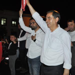 Gazipaşada CHP kutlama yaptı