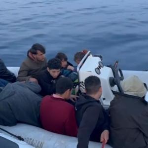 Bodrumda 20 kaçak göçmen kurtarıldı