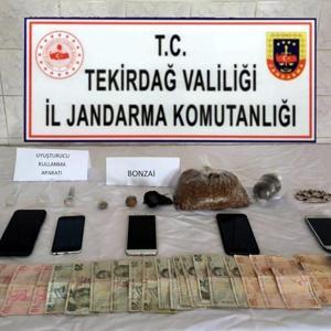 Tekirdağ’da uyuşturucu operasyonda 6 gözaltı