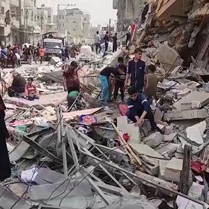Gazzede can kaybı 34 bini geçti