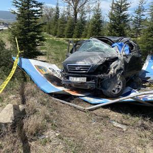 Şarampole uçan cipin sürücüsü hayatını kaybetti