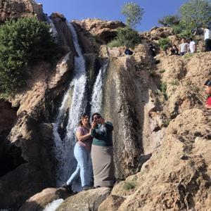 Mardin’de ‘bereketin müjdeleyicisi’ GAP Şelalesi’ne ziyaretçi akını