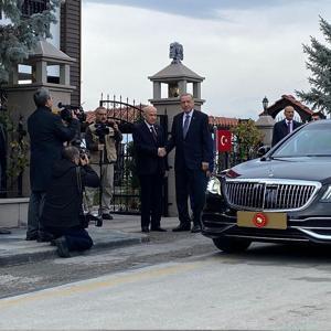 SON DAKİKA Erdoğan-Bahçeli görüşmesi sona erdi