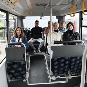 Balıkesirde öğrenciler, sınav yolunda ücretsiz ulaşımı 106 bin 204 kez kullandı