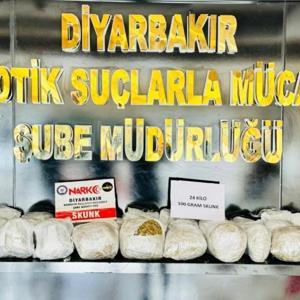 Diyarbakır’da uyuşturucu operasyonlarında 44 tutuklama