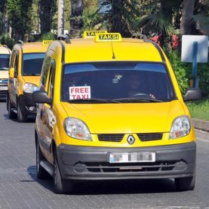 Antalya’da taksi ücretine zam