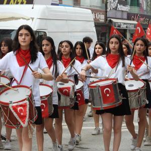Samandağ’da 19 Mayıs Gençlik Yürüyüşü düzenlendi