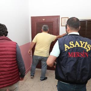 Mersin’de asayiş operasyonlarında 95 gözaltı