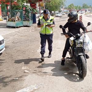 Jandarma’dan motosiklet denetimi