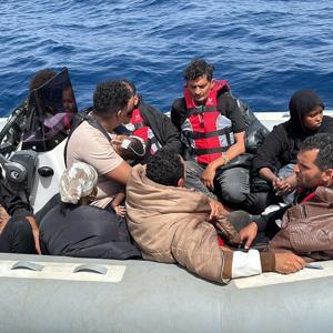 Bodrumda 13 kaçak göçmen yakalandı
