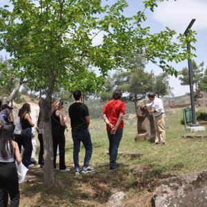 Gaziantepte üniversite öğrencileri, ören yerlerini gezdi