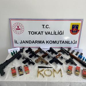 Tokatta silah ticareti yapanlara operasyon: 14 gözaltı