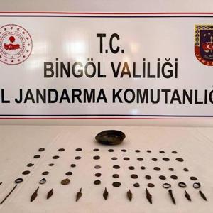 Bingöl’de 63 obje ele geçirildi: 2 gözaltı