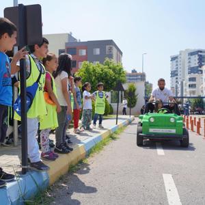 Erdemli’de 10 bin öğrenciye trafik eğitimi
