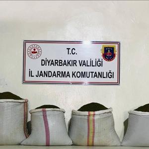 Diyarbakırda 68 kilo esrar ele geçirildi