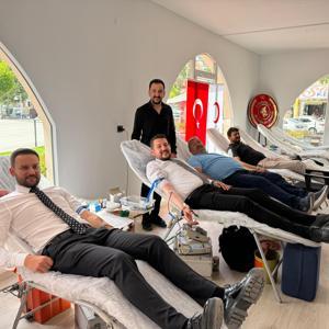 Korkutelide kan bağış kampanyası