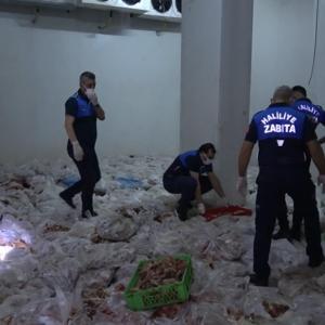 Şanlıurfa’da sağlıksız 10 ton tavuk etine el konuldu