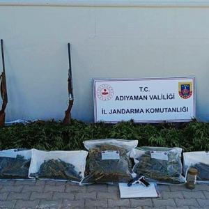 Adıyamanda, uyuşturucu operasyonunda 1 tutuklama