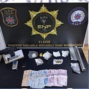Elazığ’da uyuşturucu operasyonunda 12 gözaltı