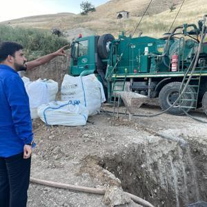 Adilcevaz belediyesi, yeni su kaynakları için sondaj çalışması yaptı