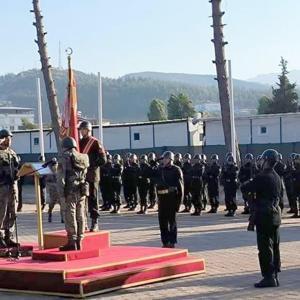 106.Topçu Alay Komutanlığı’nda sancak devir teslim töreni