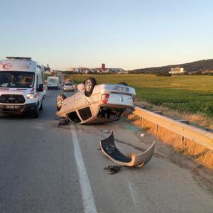Edirne’de 2 otomobil çarpıştı: 4 yaralı