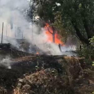 Elazığ’da anız yangınında 100 dönüm arazi zarar gördü, itfaiye eri uyarıda bulundu
