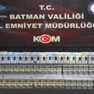 Batman’da kaçakçılık operasyonunda 2 gözaltı