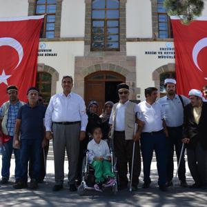 Engelliler, 105’inci yıl dönümünde Erzurum Kongresi’nde alınan kararları okudu