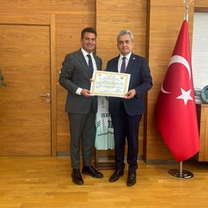 Orman Genel Müdürlüğünden Yeniköy Kemerköy Enerjiye takdir belgesi
