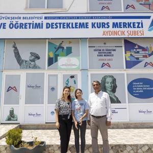 LGS Gülnar ve Aydıncık birincileri Büyükşehir’in Kurs Merkezi’nden