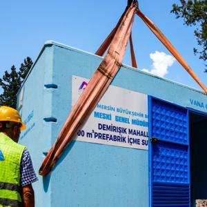 Mezitli’ye içme suyu için isale, terfi ve şebeke yatırımı