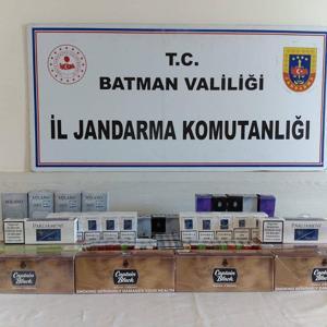 Batman’da 554 paket kaçak sigara ele geçirildi