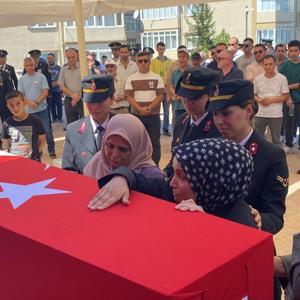 Şehit Astsubay Kalaz, son yolculuğuna uğurlandı