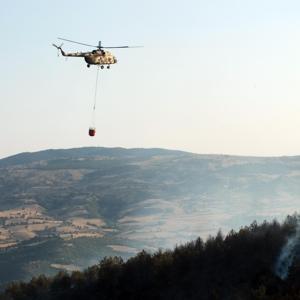 Yozgatta çıkan orman yangını, 5 saatte kontrol altına alındı