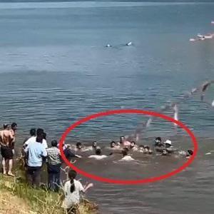 Serinlemek için baraj gölüne giren Havin, boğuldu