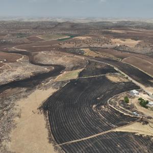 Diyarbakır Çınar’daki yangında zarar gören çiftçilere 50 ton buğday desteği