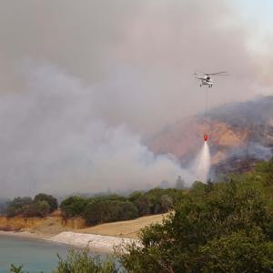 Çanakkale’de orman yangını (3)