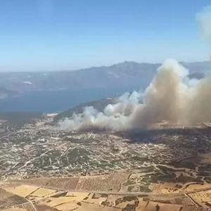 Aydındaki maki yangınını çıkaran 3 şüpheli tutuklandı