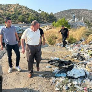 Bafa Gölü çevresi çöp ve molozdan temizlendi