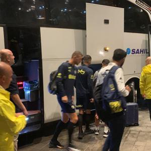 Fenerbahçe kafilesi, Rize’ye geldi