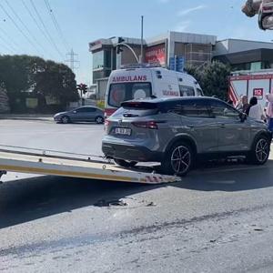 Başakşehir’de trafik kazası: Aynı aileden 1’i ağır 4 yaralı