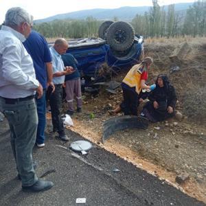 Çorum’da iki cip çarpıştı: 1 ölü, 7 yaralı