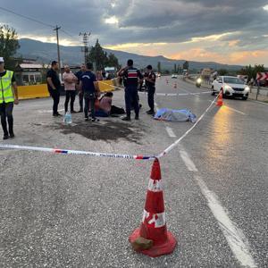 Manisa’da otomobilin çarptığı yaya öldü